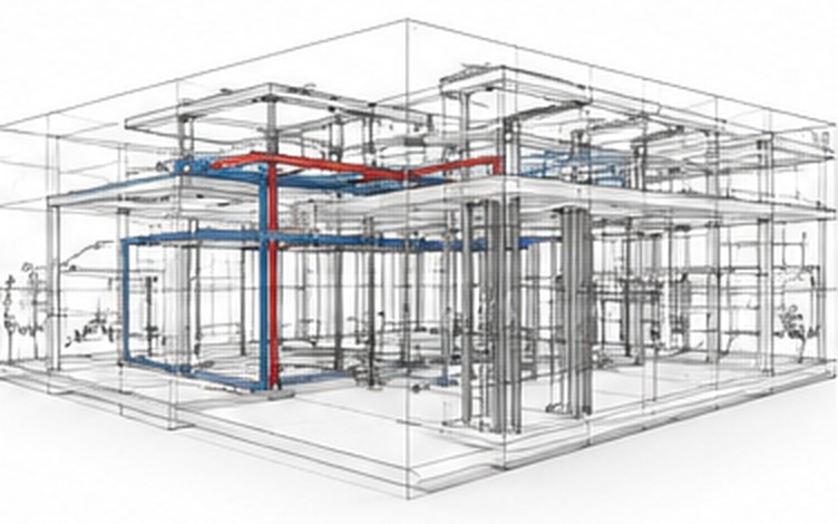 Coordinated architectural and MEP model